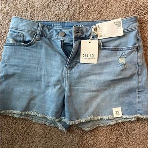 Jean shorts size 4 new with tags